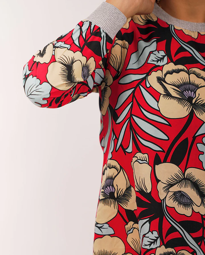 Floral Ruffle Dress - Image 3